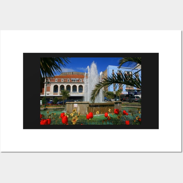 Pavilion Fountain Wall Art by RedHillDigital